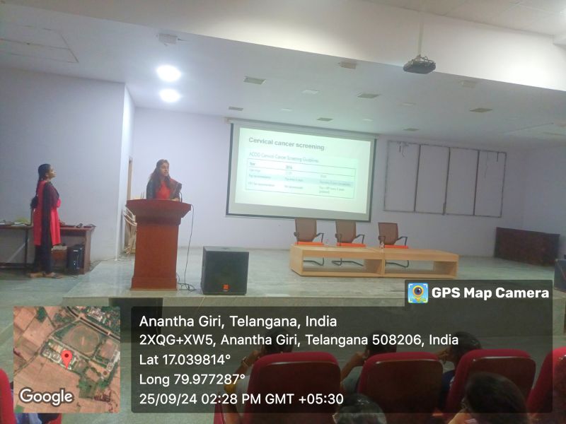 Workshop on Awareness Program on Gynecological Cancers in Women