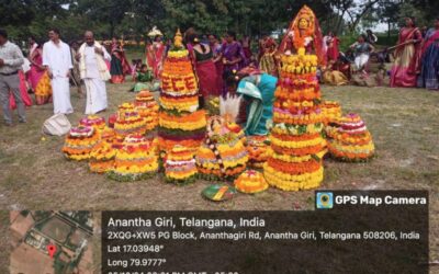 “BATHUKAMMA” Celebrations in College