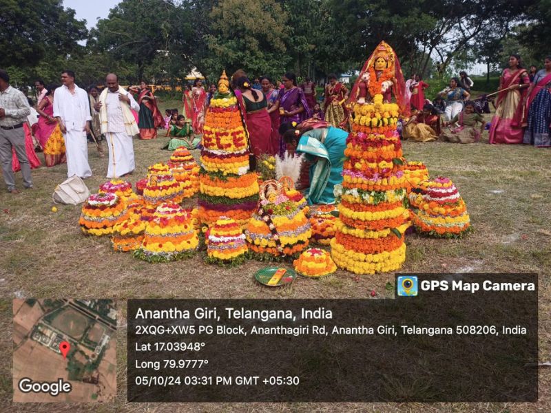 “BATHUKAMMA” Celebrations in College