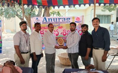 Blood Donation Camp Organized by Anurag NSS